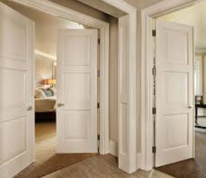 Modern residential interior door